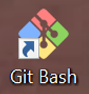 Git Bash launch icon