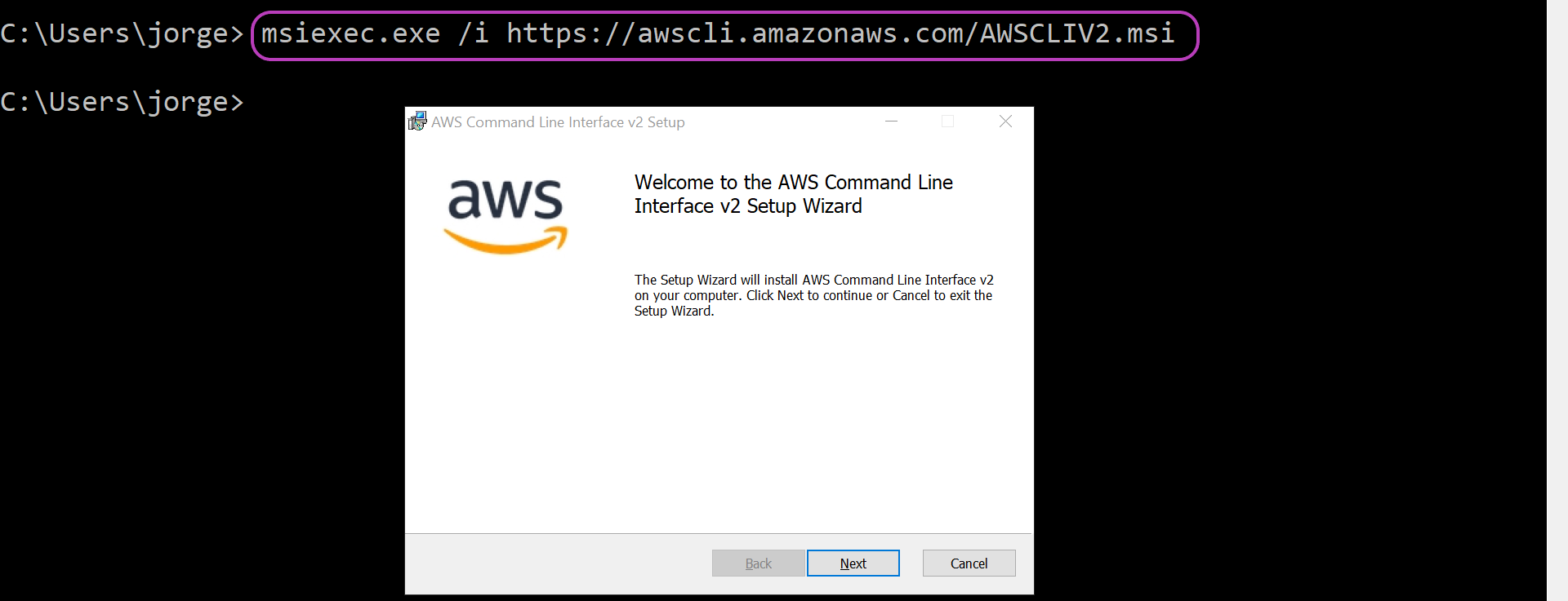 Screenshot of Linux terminal with the name of the script csinstances_create.sh circled