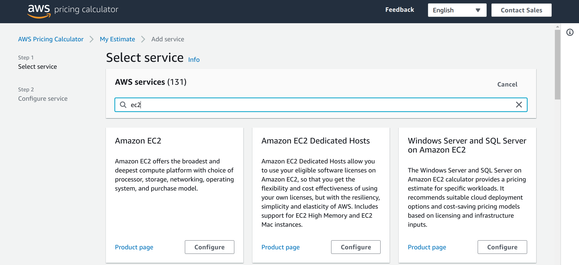 aws pricing calculator india